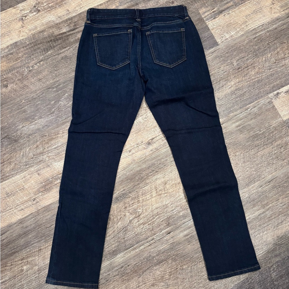 GAP Women's Dark Blue Straight Leg Jeans - Picture 2 of 3